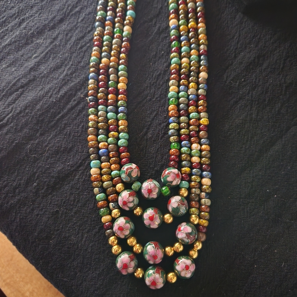 Sold. Necklaces $20or $5 ea